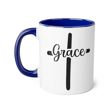 Faith Culture - Grace at the Cross - Christian Accent Coffee Mug, 11oz