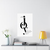 Faith Culture - No Greater Joy Christian Poster 3 John 1:4 Scripture Wall Art