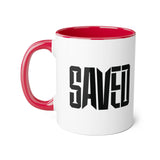 Faith Culture - SAVED - Christian Accent Coffee Mug, 11oz