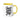 Faith Culture - Peace Love Joy - Christian Coffee Mug, 11oz Yellow 11oz