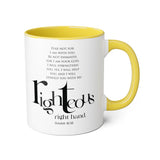 Faith Culture - Isaiah 41:10 - Christian Accent Coffee Mug (11oz)