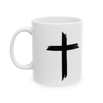 Faith Culture - Christian Cross - Coffee or Tea Ceramic Mug 11oz
