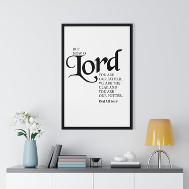 Faith Culture - Isaiah 64:8 Christian Scripture Wall Art Lord You Are Our Potter