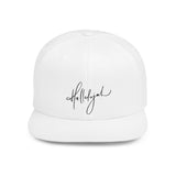 Faith Culture - Hallelujah - Christian Snapback Hat, Flat Bill Cap for Men and Women One size White