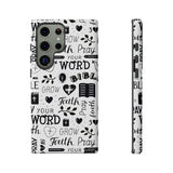 Prayer and Faith Christian Tough Phone Cases Samsung Galaxy S23 Ultra Matte