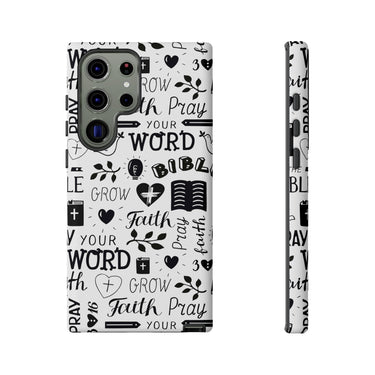 Prayer and Faith Christian Tough Phone Cases Samsung Galaxy S23 Ultra Matte
