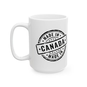 Faith Culture – Made in Canada Mug – 11oz & 15oz | Canadian Heritage Coffee Cup 15oz