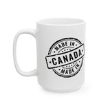 Faith Culture – Made in Canada Mug – 11oz & 15oz | Canadian Heritage Coffee Cup 15oz