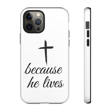 Because He Lives Tough Case iPhone 12 Pro Matte