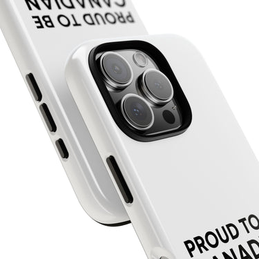 Faith Culture – Proud to Be Canadian Phone Case | Minimalist Canada Day Accessory for All Phones