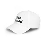 Free Indeed Bold Christian Baseball Cap | John 8:36 Inspired Scripture Hat