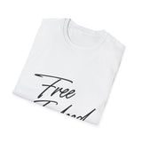 Faith Culture – Free Indeed Unisex T-Shirt – White | Christian T-Shirt Inspired by John 8:36