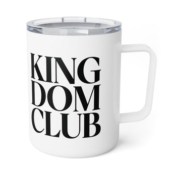 Faith Culture – Kingdom Club – Christian Coffee and Tea Mug, 10oz 10oz White