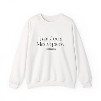 I Am God’s Masterpiece Christian Sweatshirt | Ephesians 2:10