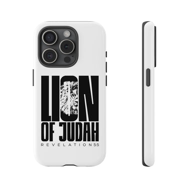 Lion of Judah Revelation 5:5 Christian Tough Phone Case iPhone 15 Pro Glossy