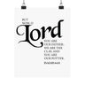 Faith Culture - Lord You Are Our Father Christian Poster Isaiah 64:8 Scripture Wall Art 8" x 10" Matte