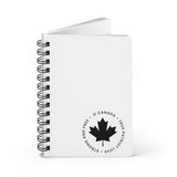Faith Culture – O Canada Patriotic Spiral Journal | True North Strong & Free Notebook