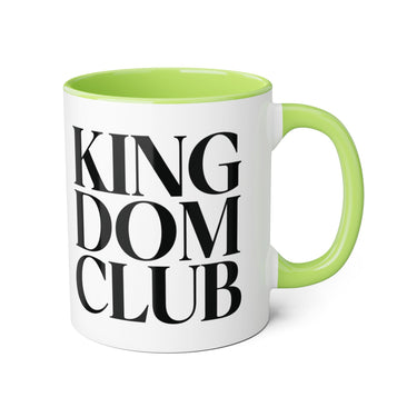 Faith Culture - Kingdom Club - Christian Accent Coffee Mug, 11oz