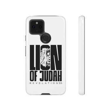 Lion of Judah Revelation 5:5 Christian Tough Phone Case Google Pixel 5 5G Glossy