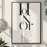 Honor Her for All That Her Hands Have Done Wall Poster | Proverbs 31:31 Christian Decor