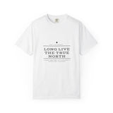 Faith Culture - Long Live the True North Unisex T-Shirt – White | Canada Day Celebration Tee