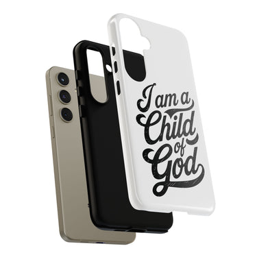 Faith Culture – I Am a Child of God Christian Tough Phone Case