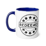 Faith Culture - Redeemed - Christian Accent Coffee Mug, 11oz