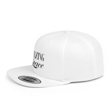 Faith Culture - Amazing Grace - Christian Snapback Hat, Flat Bill Cap for Men and Women