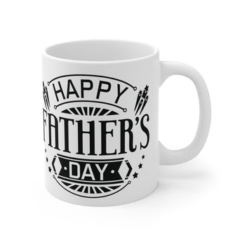 Faith Culture - Happy Father's Day - Christian Ceramic Coffee Mug (11oz\15oz\20oz)