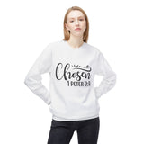 Faith Culture - Chosen Christian Sweatshirt Chosen 1 Peter 2:9 Bible Verse Crewneck