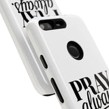Faith Culture – Pray Always Christian Tough Phone Case Google Pixel Glossy