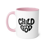 Faith Culture - Child of God - Christian Accent Coffee Mug, 11oz