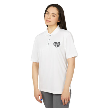 Faith Culture - LOVE - Christian Unisex Performance Polo by adidas®