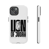 Lion of Judah Revelation 5:5 Christian Tough Phone Case iPhone 15 Glossy
