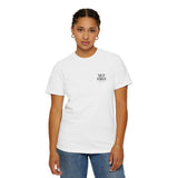 Faith Culture – Set Free Christian T-Shirt – White | Inspired by John 8:36
