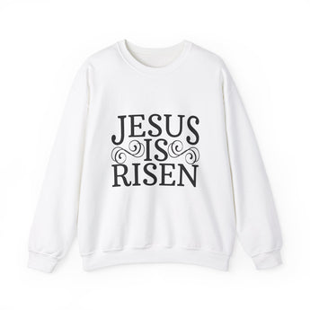 Faith Culture - Jesus is Risen - Christian Unisex Heavy Blend™ Crewneck Sweatshirt
