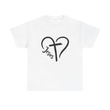 Unisex Heavy Cotton Tee White