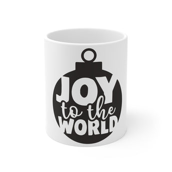 Faith Culture - Joy to the World Christmas Mug – Christian Holiday Coffee Cup, 11oz
