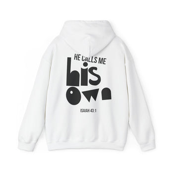 Faith Culture He Calls Me His Own Hoodie | Isaiah 43:1 Christian Father’s Day Gift