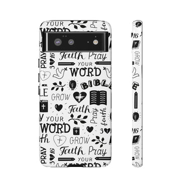 Prayer and Faith Christian Tough Phone Cases Google Pixel 6 Glossy