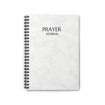 Faith Culture Prayer Journal Spiral | Minimalist Prayer Writing Journal