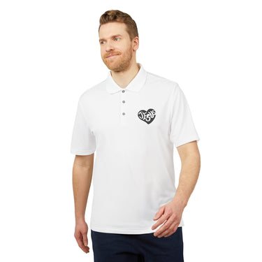 Faith Culture - Jesus Heart - Christian Unisex Performance Polo by adidas®