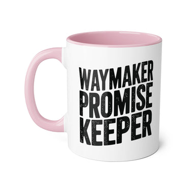 Faith Culture - Waymaker Promise Keeper - Christian Accent Coffee Mug, 11oz