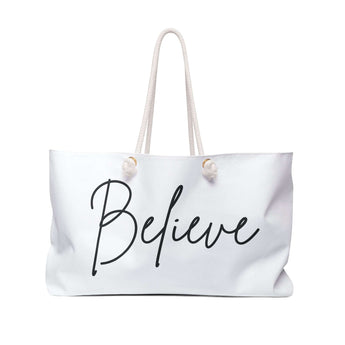 Faith Culture - Believe - Christian Weekender Tote Bag