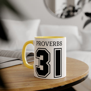 Faith Culture - Proverbs 31 Woman - Christian Accent Coffee Mug, 11oz