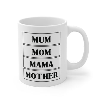 Faith Culture - Mama, Mom, Mother and Mum - Christian Ceramic Mug 11oz