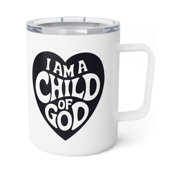 Faith Culture – I Am a Child of God – Christian Coffee and Tea Mug, 10oz 10oz White