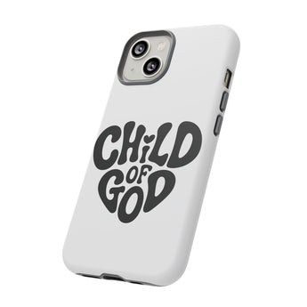 Faith Culture – I Am a Child of God Christian Tough Phone Case iPhone 14 Matte