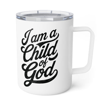 Faith Culture – I Am a Child of God – Christian Coffee and Tea Mug, 10oz 10oz White