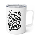 Faith Culture – I Am a Child of God – Christian Coffee and Tea Mug, 10oz 10oz White